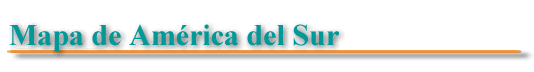 Mapa de Amrica del Sur