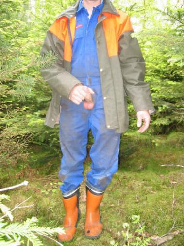 Overalls and Rubber Boots