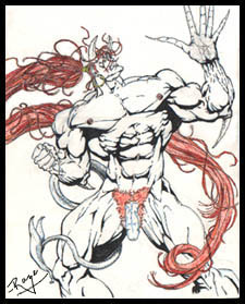 Drawing of Creature