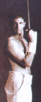 cliff bayer, posing