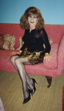 Showing off my legs to best effect