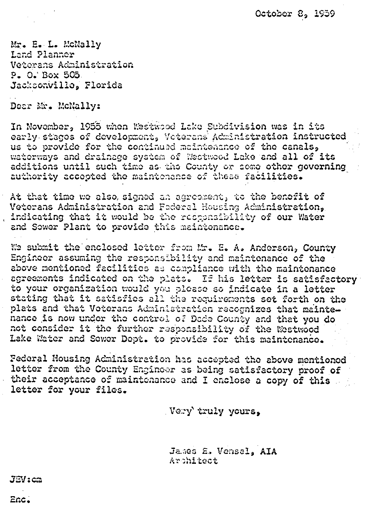 19591008VenselLetter.gif (53778 bytes)