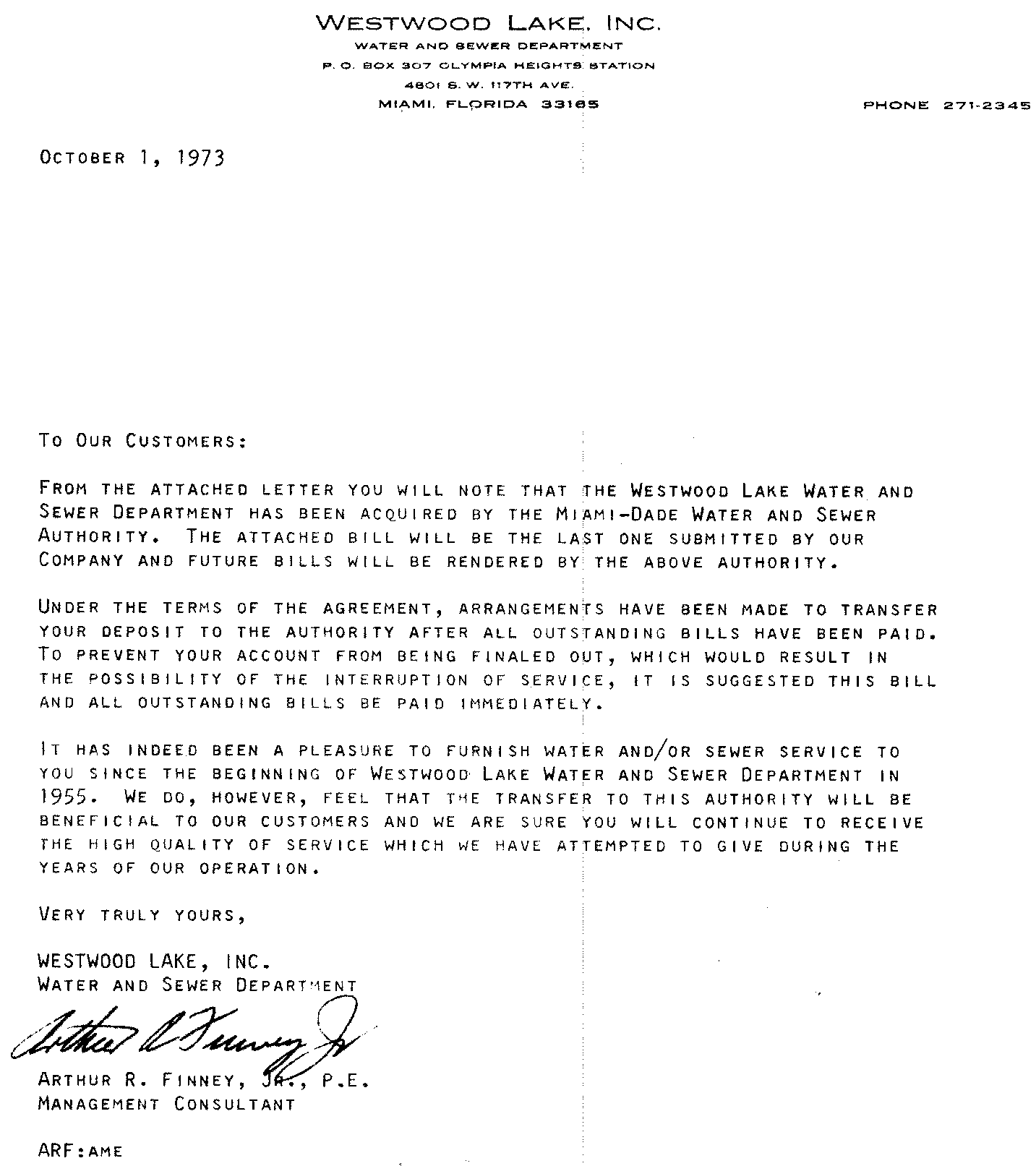 19731001WestwoodLakeIncSellsWaterSewerPlantPage1.gif (37500 bytes)