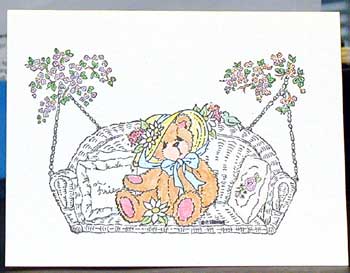 Teddy Bear on Chair