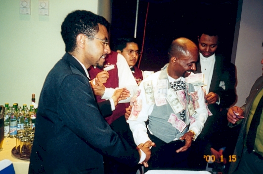 In my friend wedding - Ted