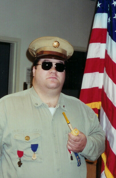 Mr. Foster as WW II General Douglas MacArthur (Fall 2001)