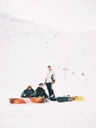 after completing a beast of a black run which is almost completely invisible