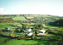 View of Wheal Basset Farm