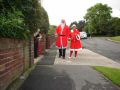 Summer Santa and little helper - Chris's return