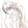 A hot Heero and Duo kiss. *yum*