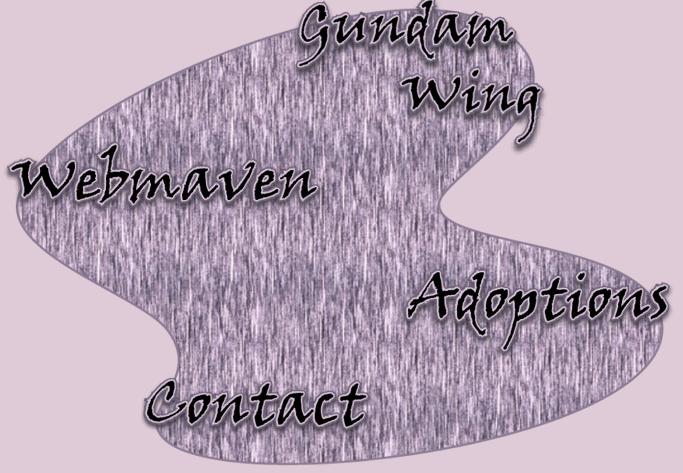 A soon to be image map for my site.  I will put text links below.