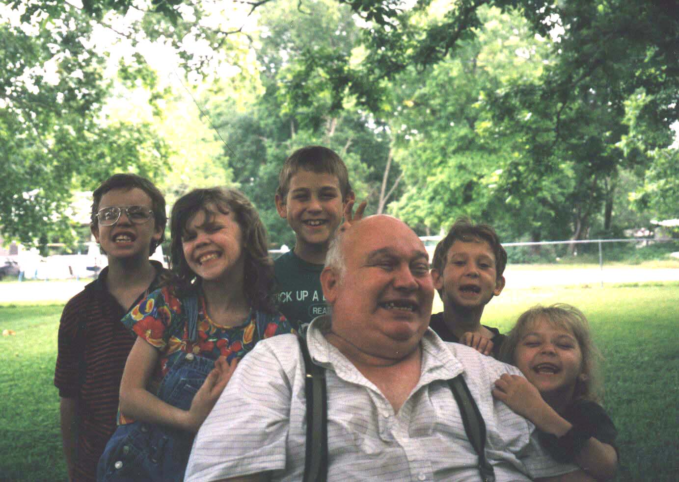 Husband & Grandkids