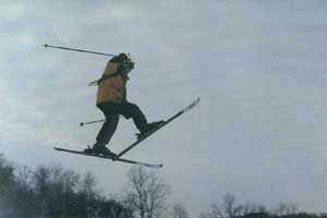 Chris getting some air