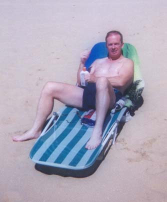 Tom on the Beach