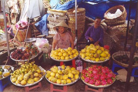 Fruit Stand at Market
