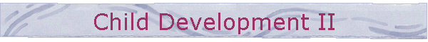 Child Development II