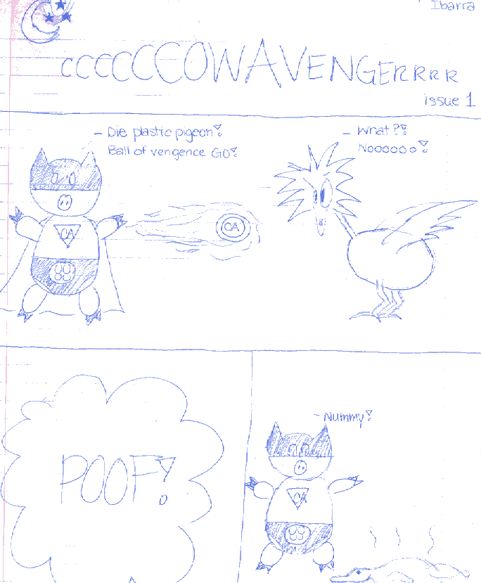 Issue 1 of the only pig who lives as a cow
