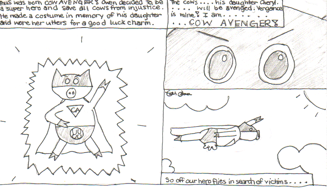 Issue 2 of the only pig who lives as a cow