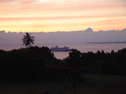 Sunrise over Hilo Bay