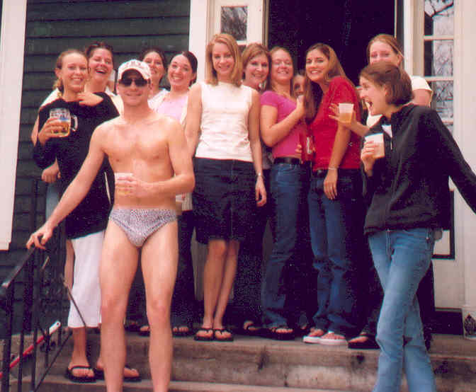 Sorry about the unattractive girls, but man do I look awesome