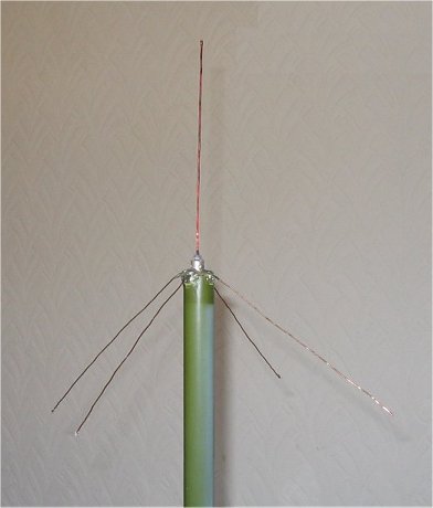 1/4 wave ground plane