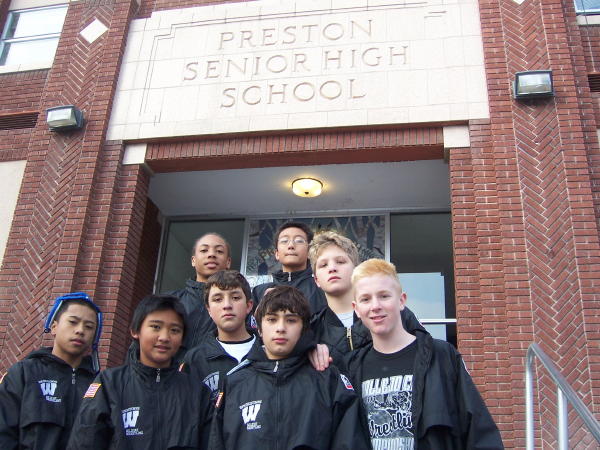 Springstowne-Idaho Trip Participants At Preston High School!!!