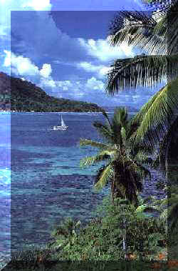 The Ferry from Praslin to La Digue