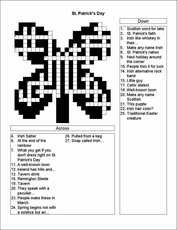 Crossword Puzzle