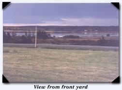 View from front yard