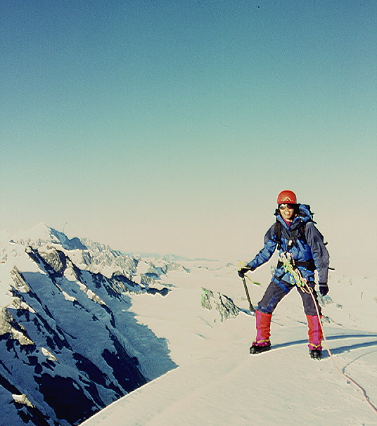 At the Summit of Mt Eile de Beaumont
