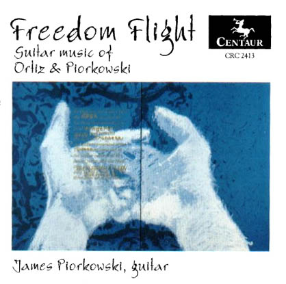 Portada del CD Freedom Flight de William Ortiz y James Piorkowski.