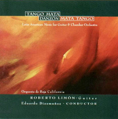 Portada del CD Tango mata danzn, Orquesta de Baja California.