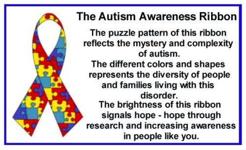 Autism Awareness Ribbon