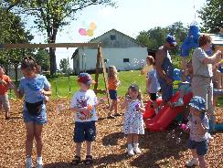 Blowing bubbles