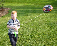 Nathan with Balloon