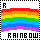 r for ruth and rainbow