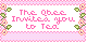 Qbee invited me to tea