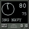 Image of GPS gauge.