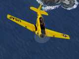 Image of North American Harvard T-6 Trainer. Click for larger image.