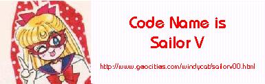 Code Name is Sailor V