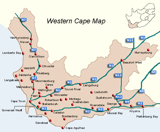 South African Western Cape Province