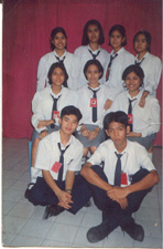 Winette in high school