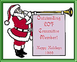 Outstanding LOF Committee Member: Thanks Cheryl!