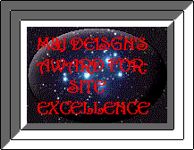 M & J Designs Award for Site Excellence: Thanks guys!