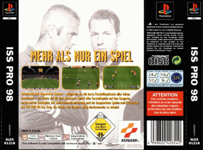 International Super Star Soccer Pro 98 Eu