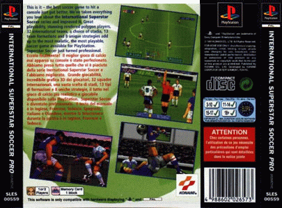 International Superstar Soccer Pro [back]