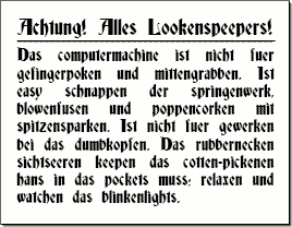 Blinkenlights #1