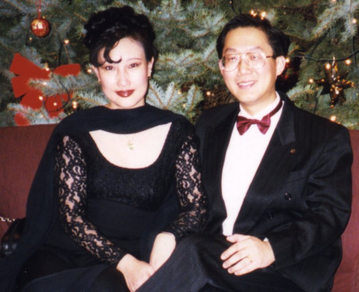 At the Christmas Party in Sheridon Hotel in Toronto