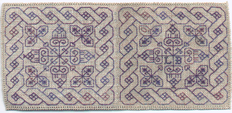 Acorn Needlebook - 2001