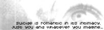 suicide is romantic